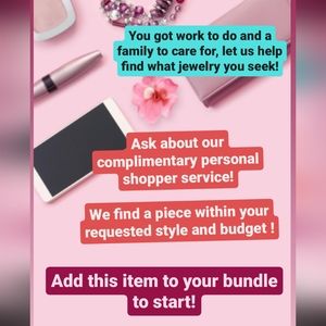 Free personal jewelry shopper
